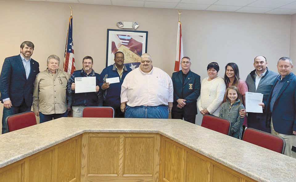 Injured victims of December tornado honored in Town Creek